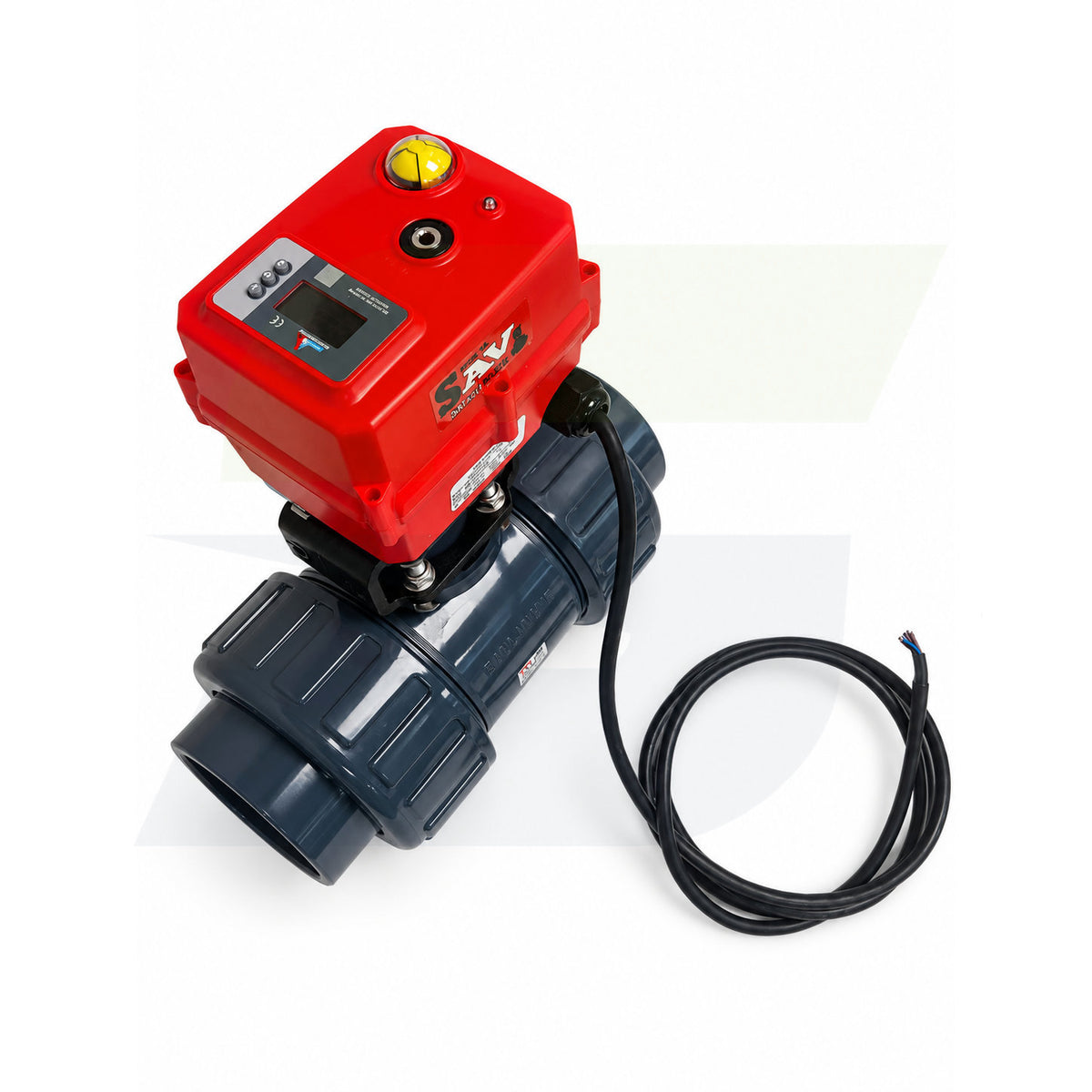160160007 - 3/4" Type 21 PVC Ball Valve - Smart Fail-Safe Actuated, EPDM