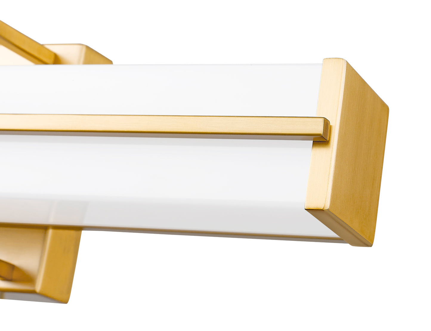 1011-18W-MGLD-LED - Harrison 1 Light 18" Vanity - Modern Gold
