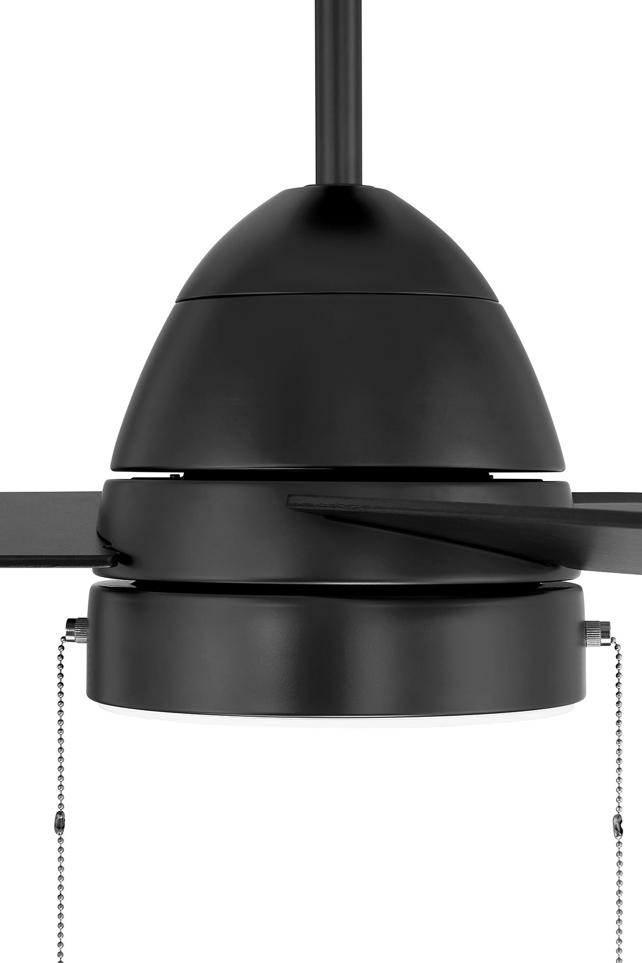 CZY52FB3 - Cozy 52" 3-Blade Ceiling Fan 52" 3 Blade Ceiling Fan with Light Kit - Flat Black