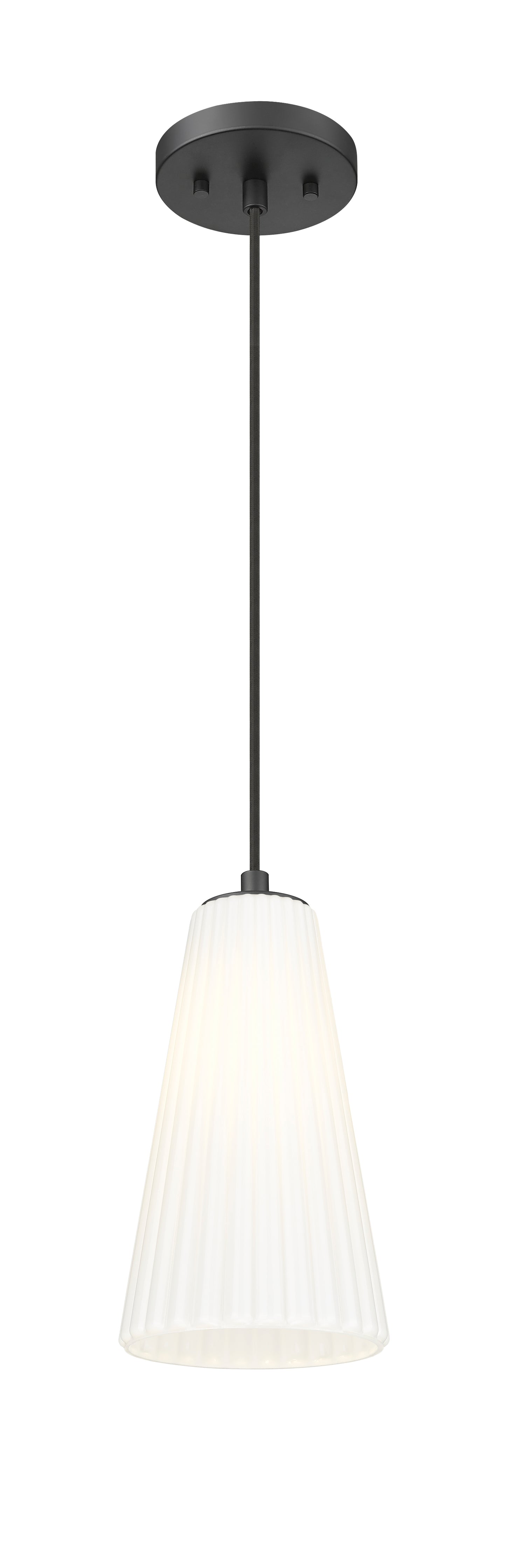 3043P6-MB - Farrell 1 Light 6" Pendant - Matte Black