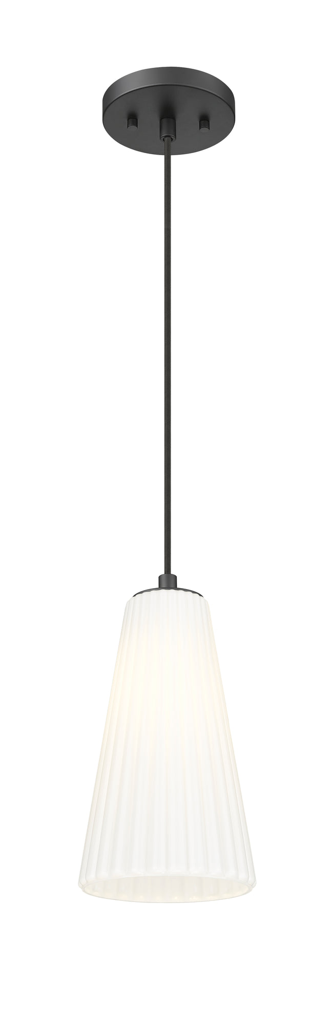 3043P6-MB - Farrell 1 Light 6" Pendant - Matte Black