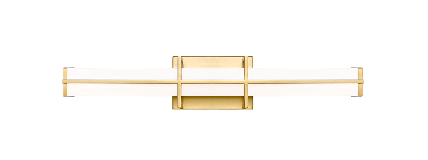 1011-25W-MGLD-LED - Harrison 1 Light 25" Vanity - Modern Gold