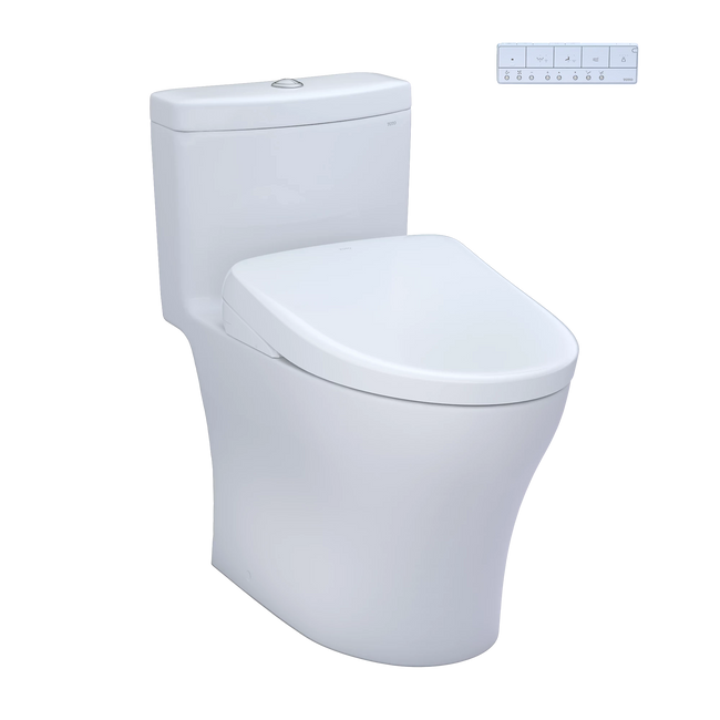 MW6464726CEMFGN#01 - One-Piece Aquia Iv with Washlet+ S7 (0 - Cotton White