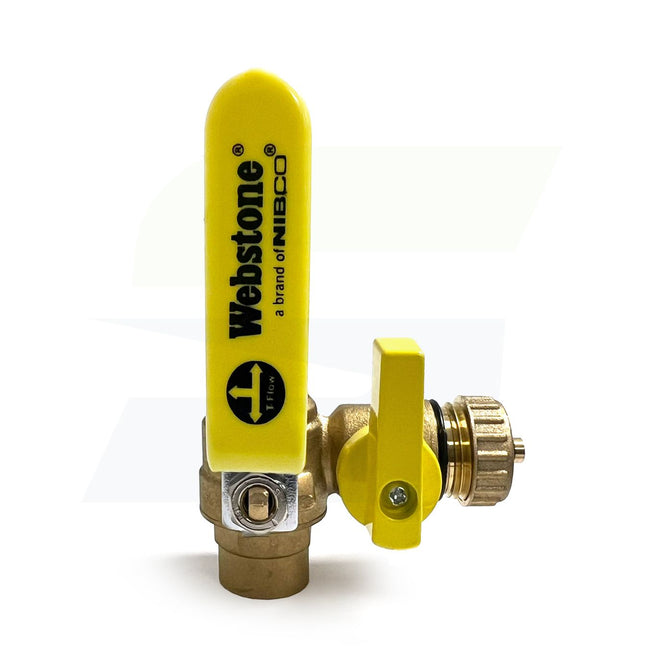 50613 - 50613 3/4-Inch SWT Pro-Pal Ball Valve with Hi-Flow Hose Drain