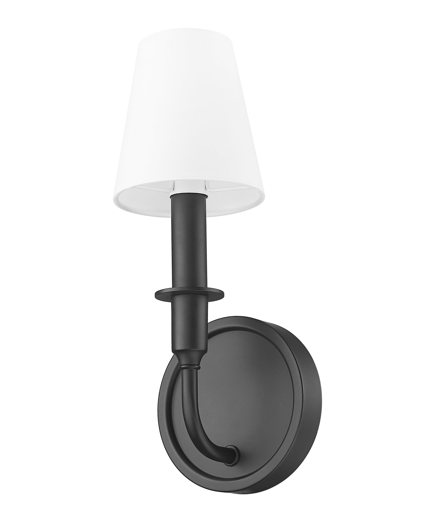 3049-1S-MB - Tova 1 Light Wall 13" Sconce - Matte Black