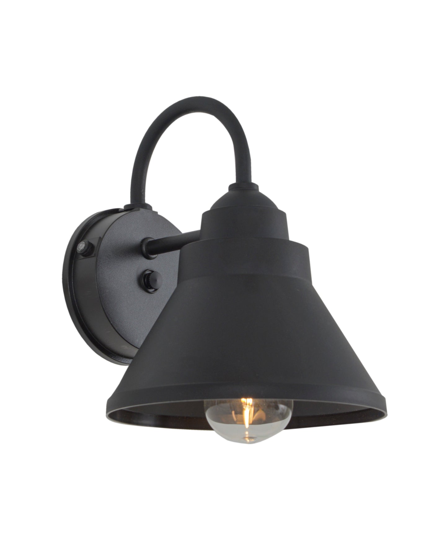 ZA6304PM-TB - Resilience Lanterns 1 Light 10" High Outdoor Wall Lantern - Textured Black