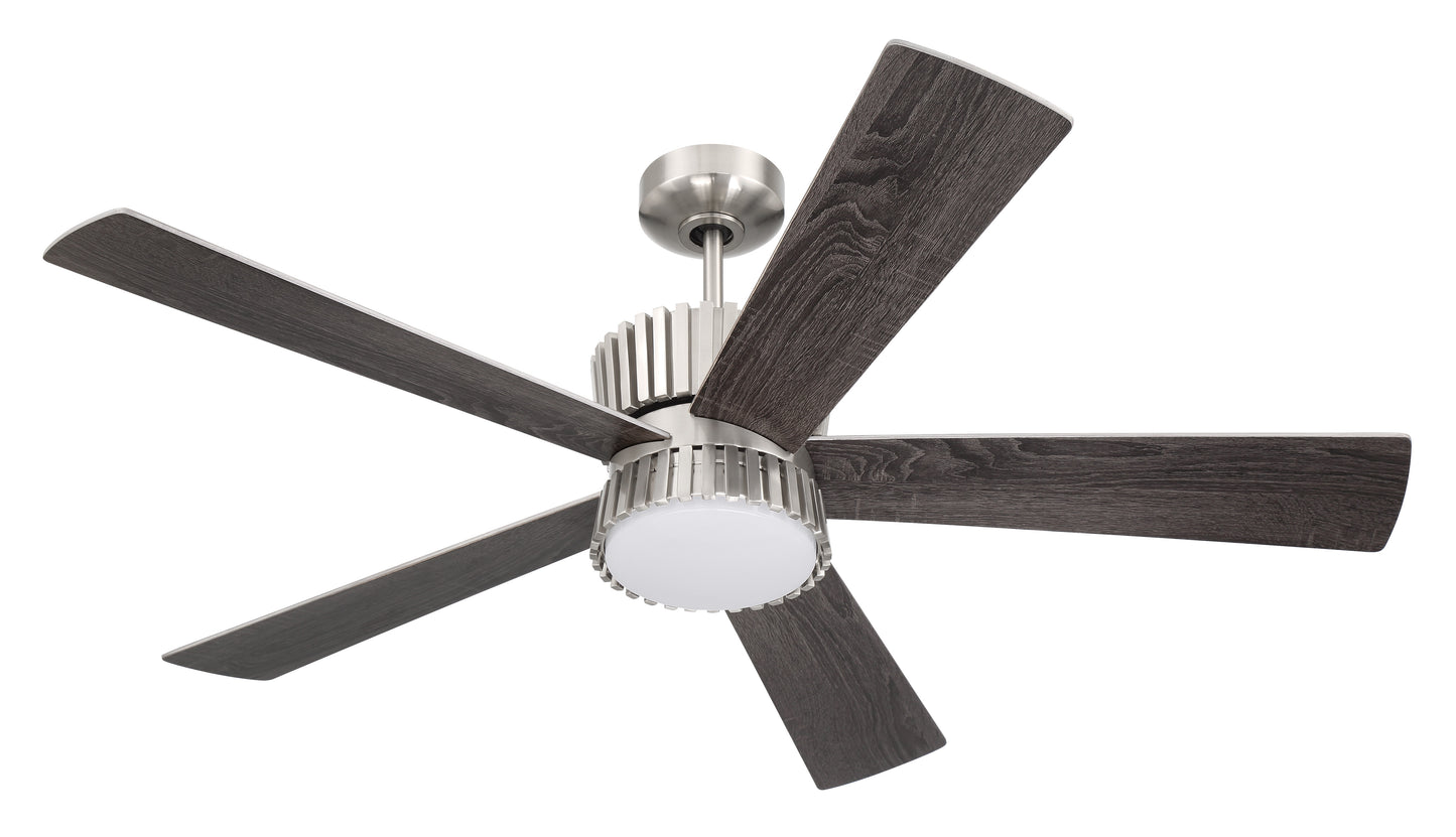 TRY52BNK5 - Theiry 52" 5 Blade Ceiling Fan with Light Kit - Brushed Nickel
