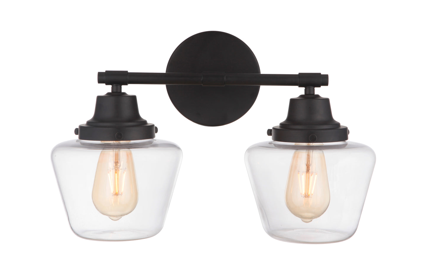 19518FB2 - Essex 2 Light 18" Wide Vanity Light - Flat Black