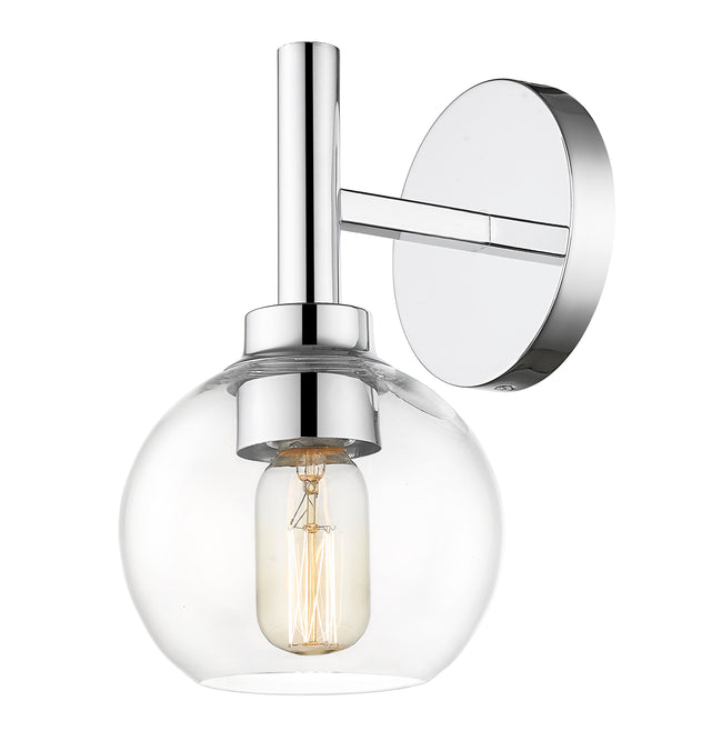 7502-1S-CH - Sutton 1 Light Wall 10" Sconce - Chrome
