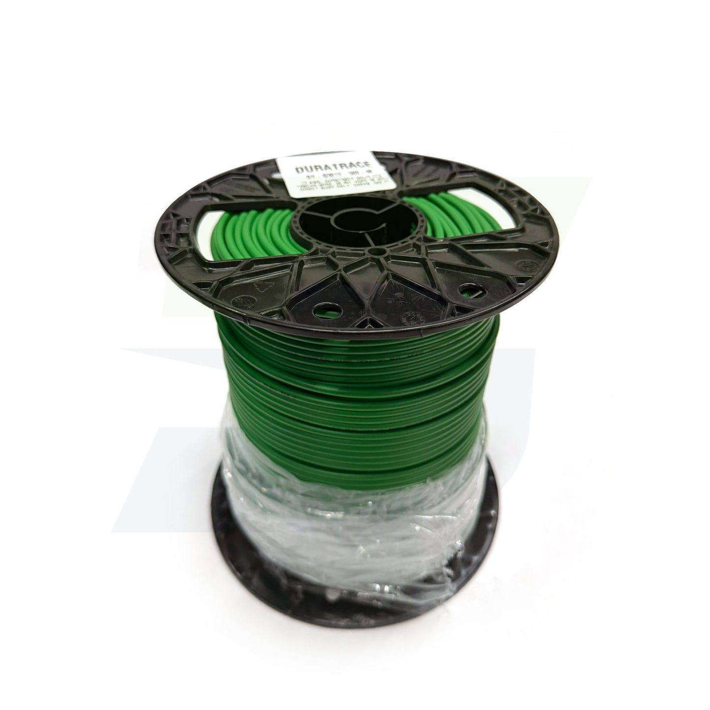DTG-3012-500 - 12 AWG 30 mil Solid Copper Green Tracer Wire - 500 ft Roll