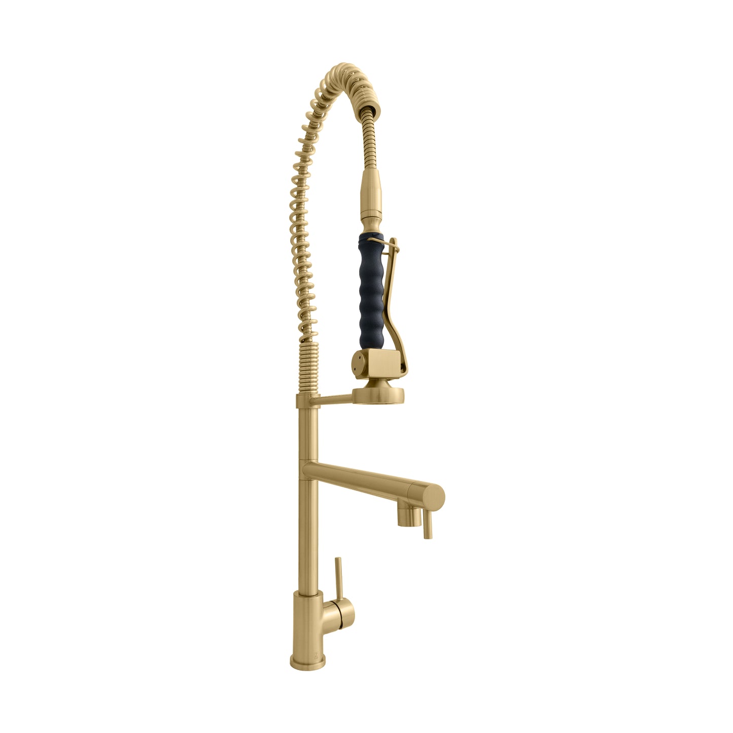 VNG-KF-CB - Van Gogh Pull Down Spring Kitchen Faucet with Pot Filler in Champagne Bronze