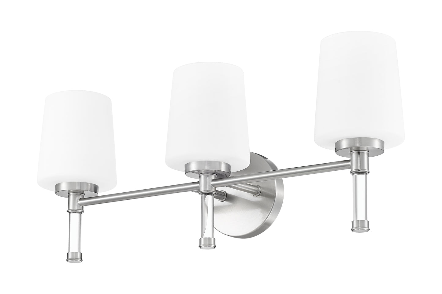 7700-3V-BN - Henri 3 Light 24" Vanity - Brushed Nickel