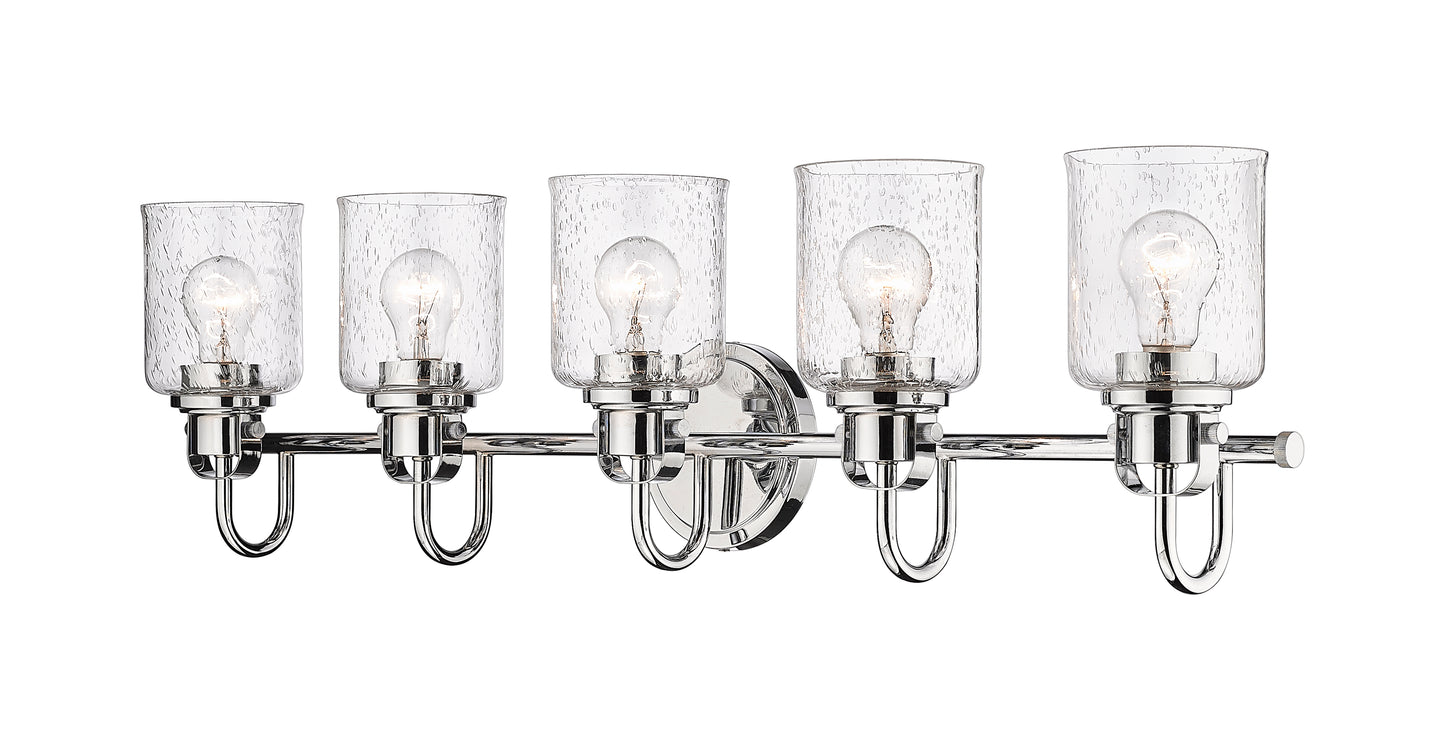 340-5V-CH - Kinsley 5 Light 35" Vanity - Chrome
