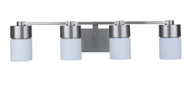 12331BNK4 - District 4 Light 31" Wide Vanity Light - Brushed Nickel