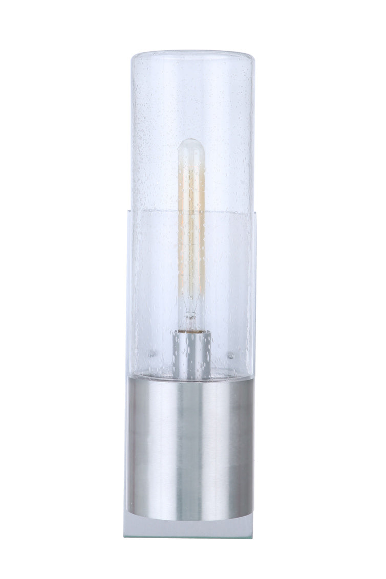 ZA3910-SA-LED - Sabre 1 Light 20" High Outdoor Wall Lantern - Satin Aluminum