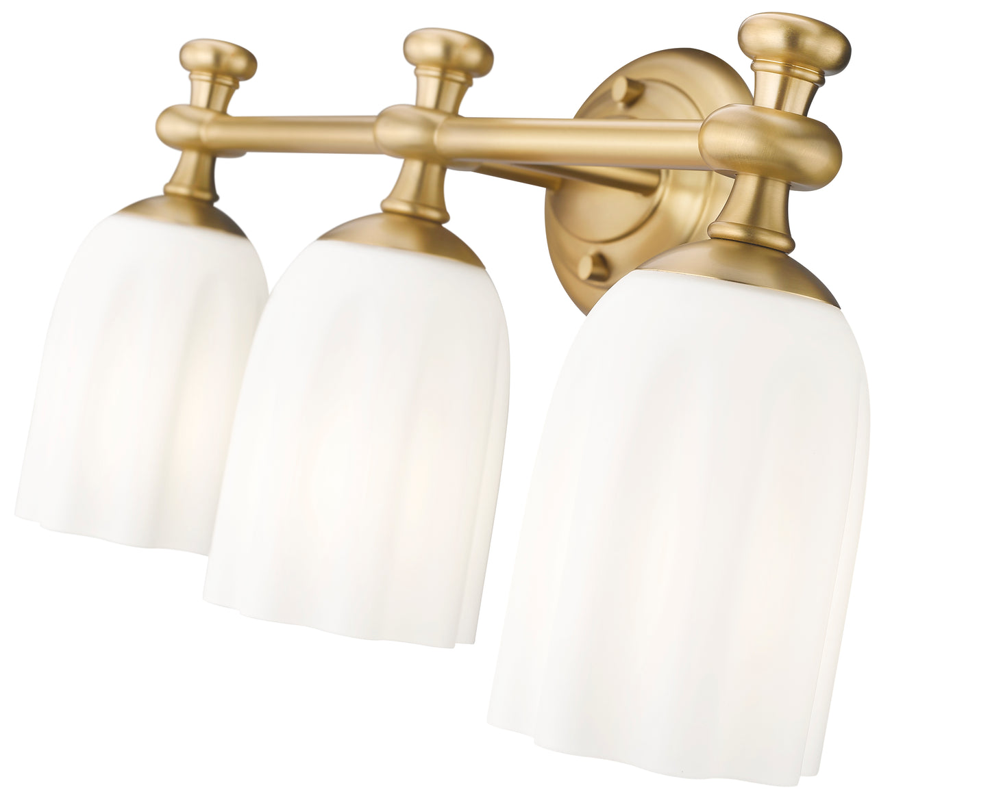 1102-3V-MGLD - Orion 3 Light 22" Vanity - Modern Gold