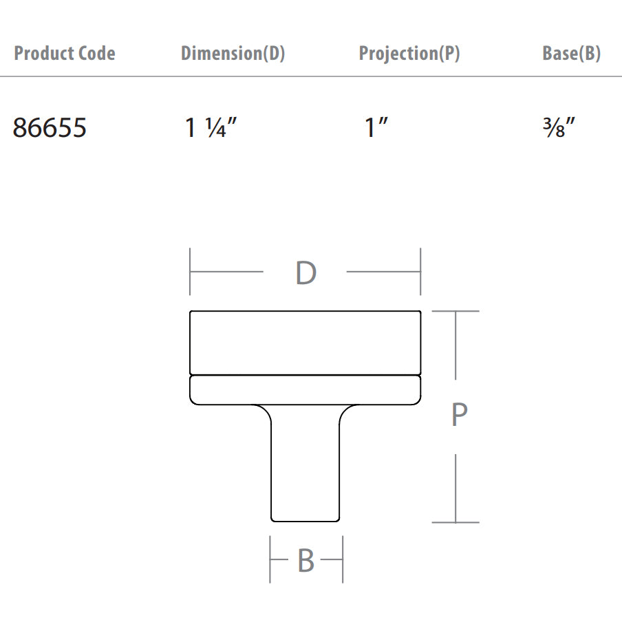 1-1/4" Knurled Cabinet Knob - Satin Brass Finish