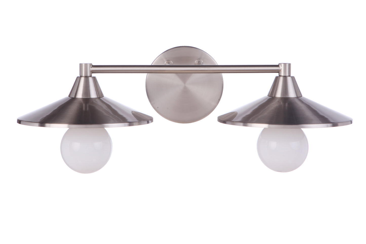 12519BNK2 - Isaac 2 Light 19" Wide Vanity Light - Brushed Nickel