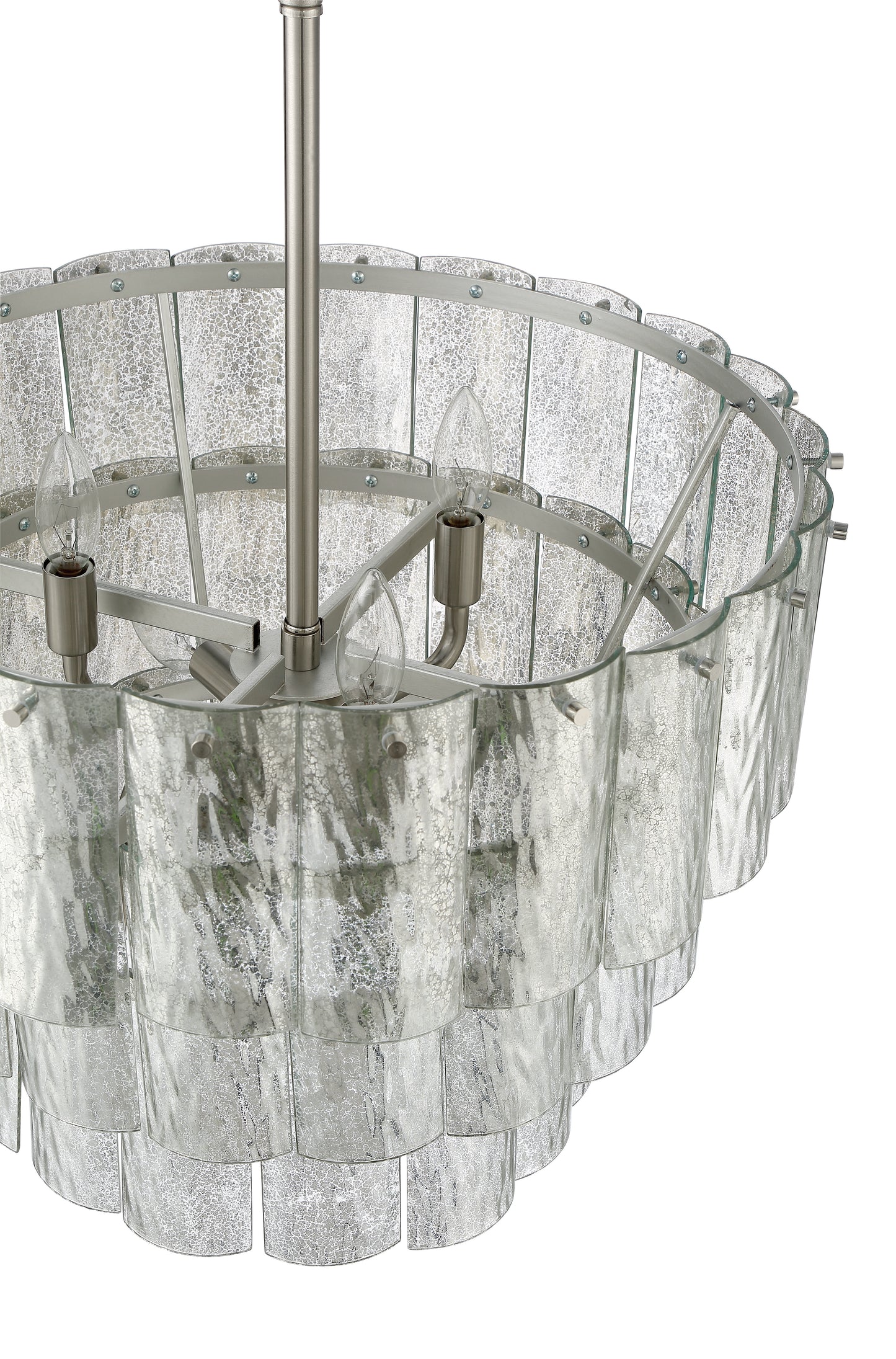 48694-BNK - Museo 9 Light 20" Wide Pendant - Brushed Nickel