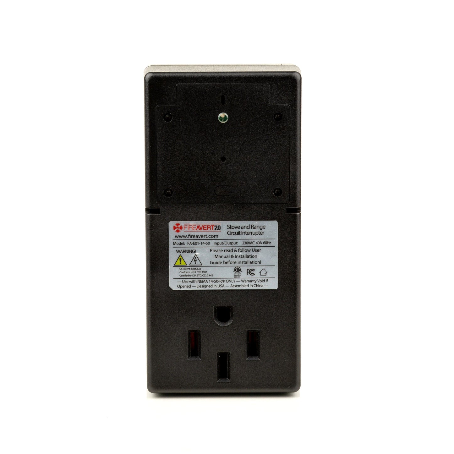 FireAvert 4 Prong Electric Automatic Stove Shut-Off