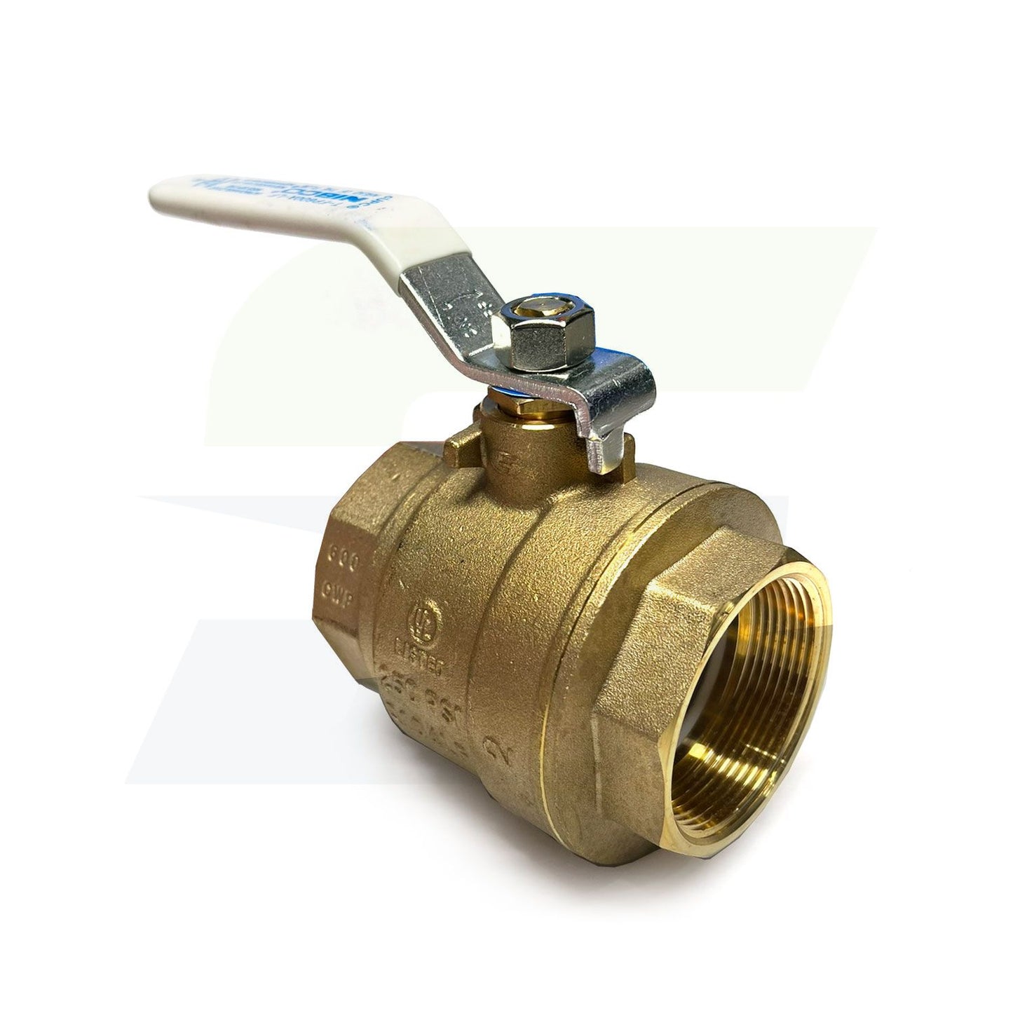 NL998XD - 2" Threaded Lead-Free Ball Valve - T-FP-600A - Brass