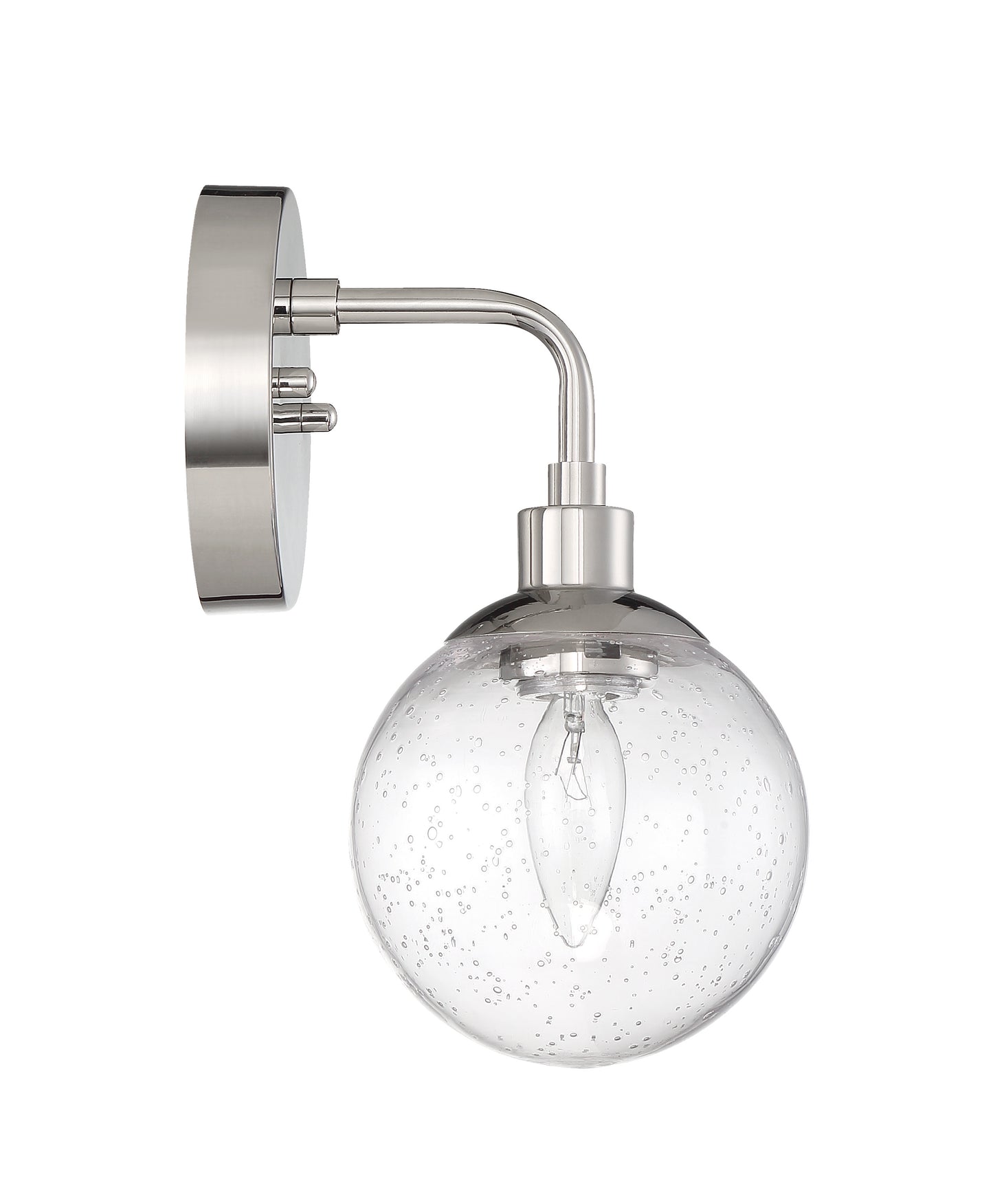 53301-CH - Que 1 Light 10.5" High Wall Sconce - Chrome
