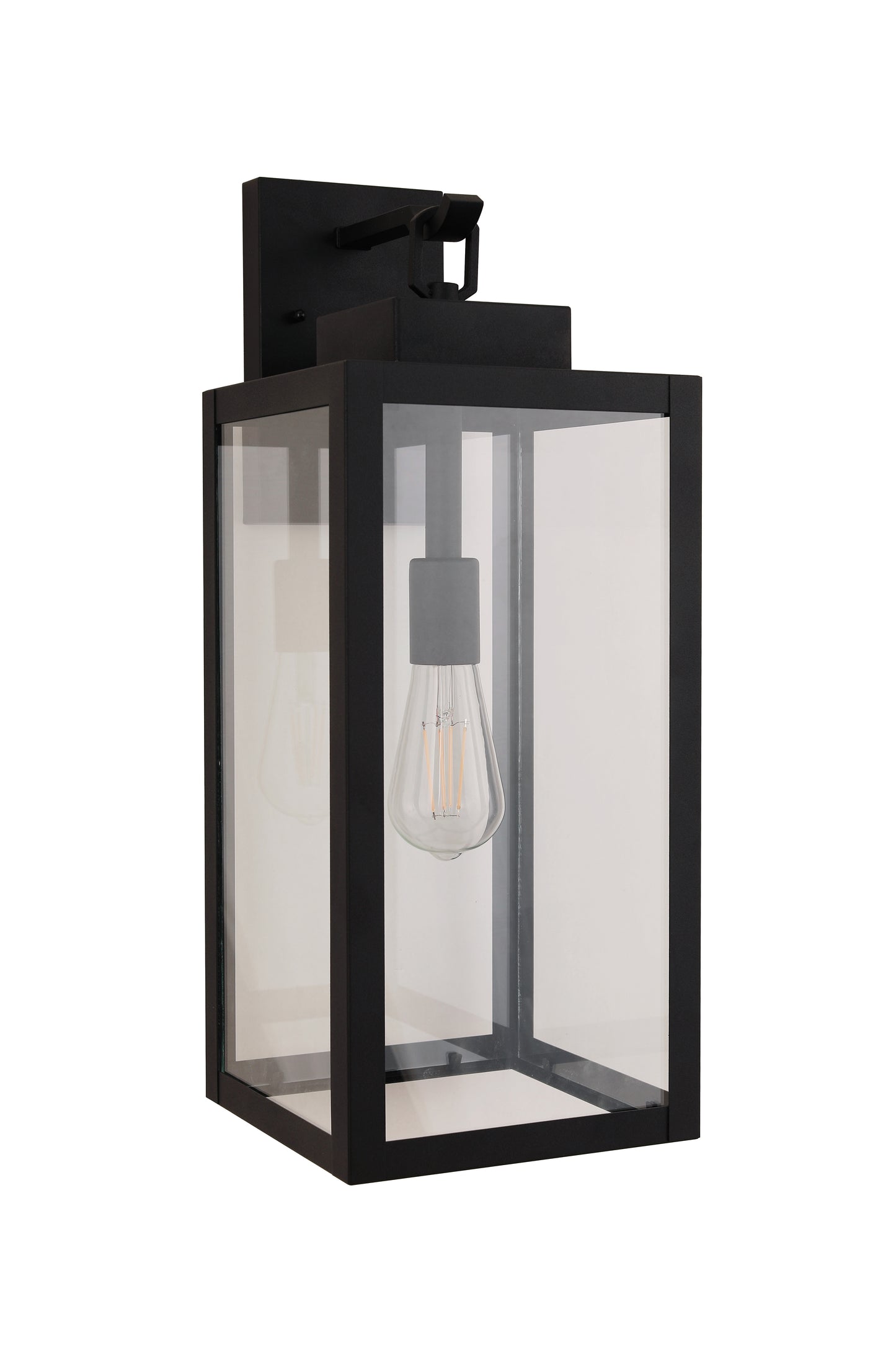 ZA6824-TB - Marin 1 Light 21" High Outdoor Wall Lantern - Textured Black