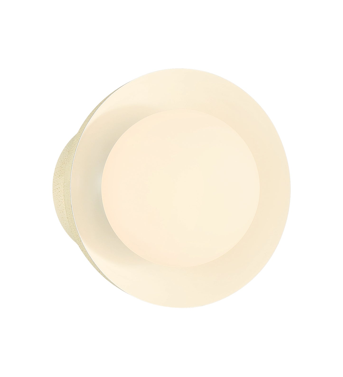 59161-CW - Ventura Dome 1 Light 7.63" High Wall Sconce - Cottage White