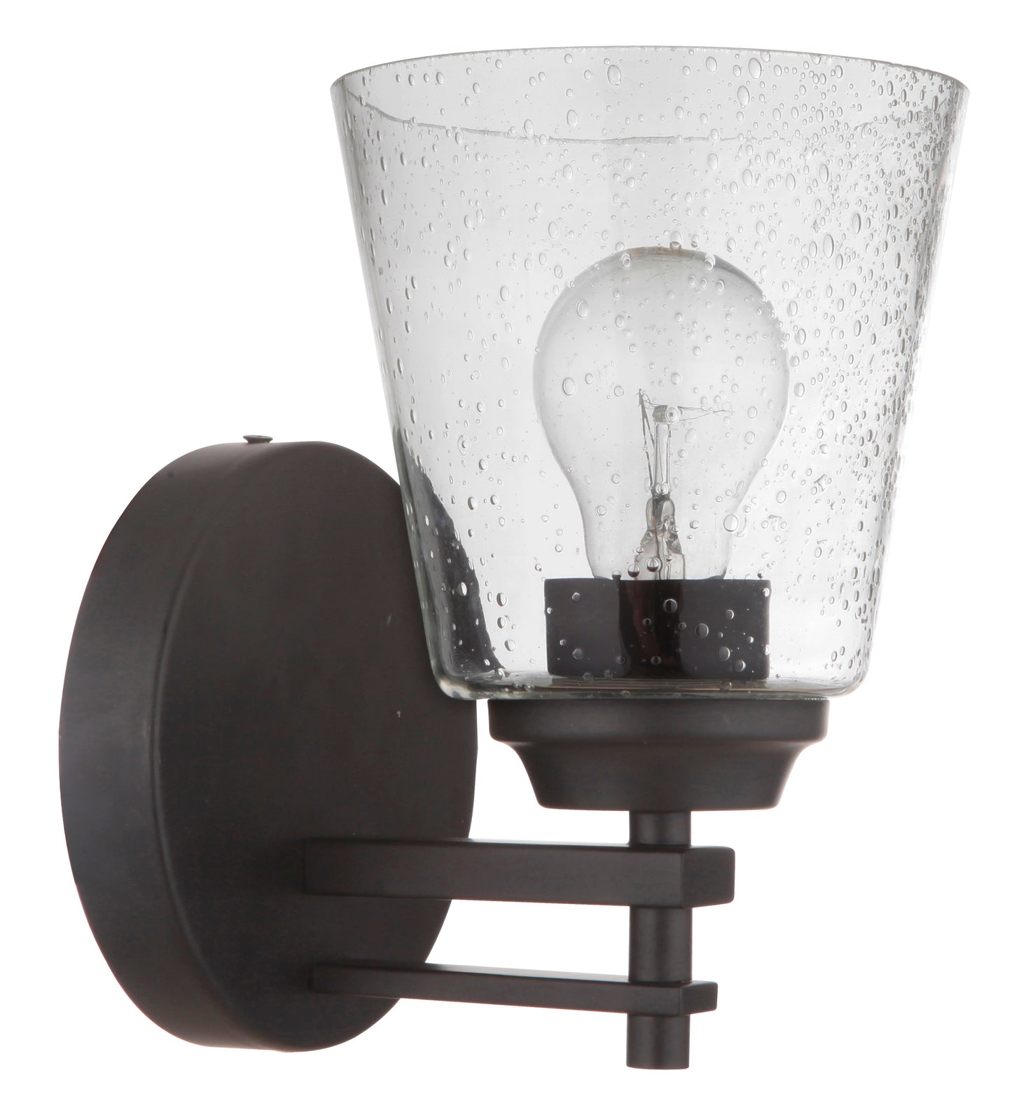 19606FB1 - Drake 1 Light 8.5" High Wall Sconce - Flat Black