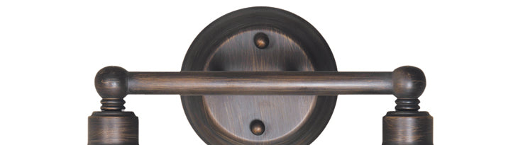 26602-BZ - Bradley 2 Light 14.5" Wide Vanity Light - Bronze