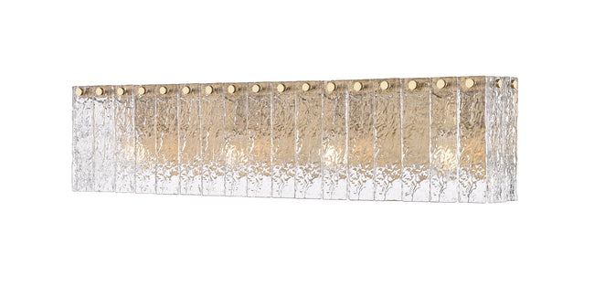 1943-4V-MGLD - Glacier 4 Light 31" Vanity - Modern Gold