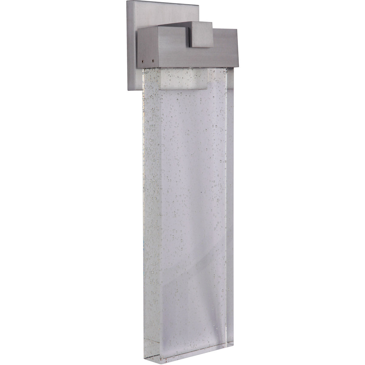 Z1624-SA-LED - Aria 1 Light 23" High Outdoor Wall Lantern - Satin Aluminum