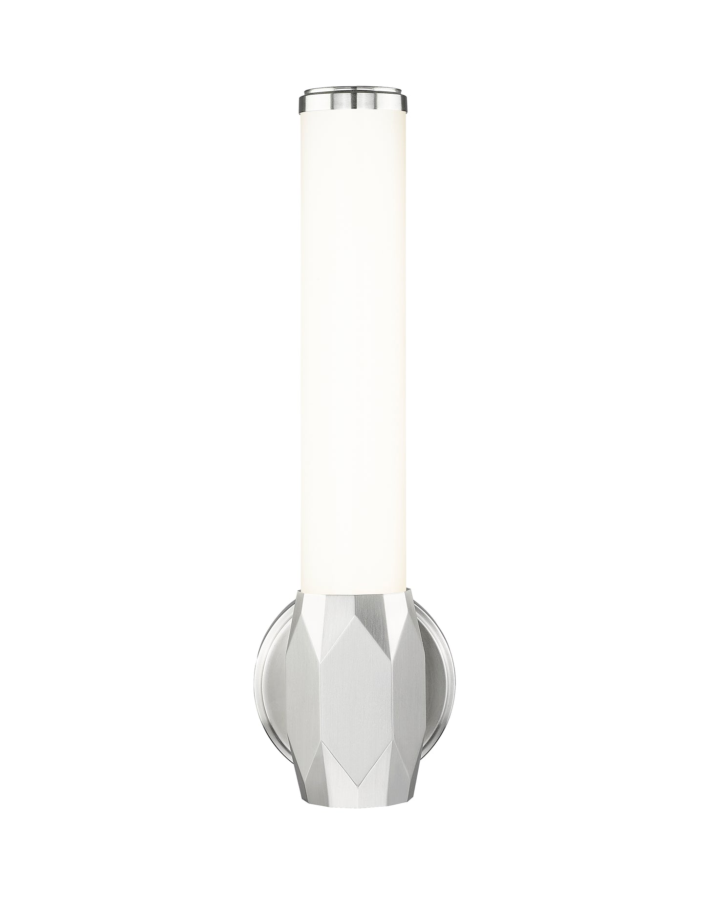 1010-1S-BN-LED - Cooper 1 Light Wall 16" Sconce - Brushed Nickel