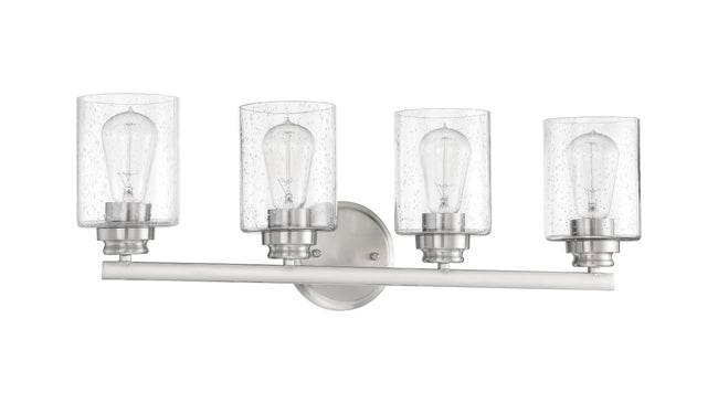 50504-BNK - Bolden 4 Light 25" Wide Vanity Light - Brushed Nickel