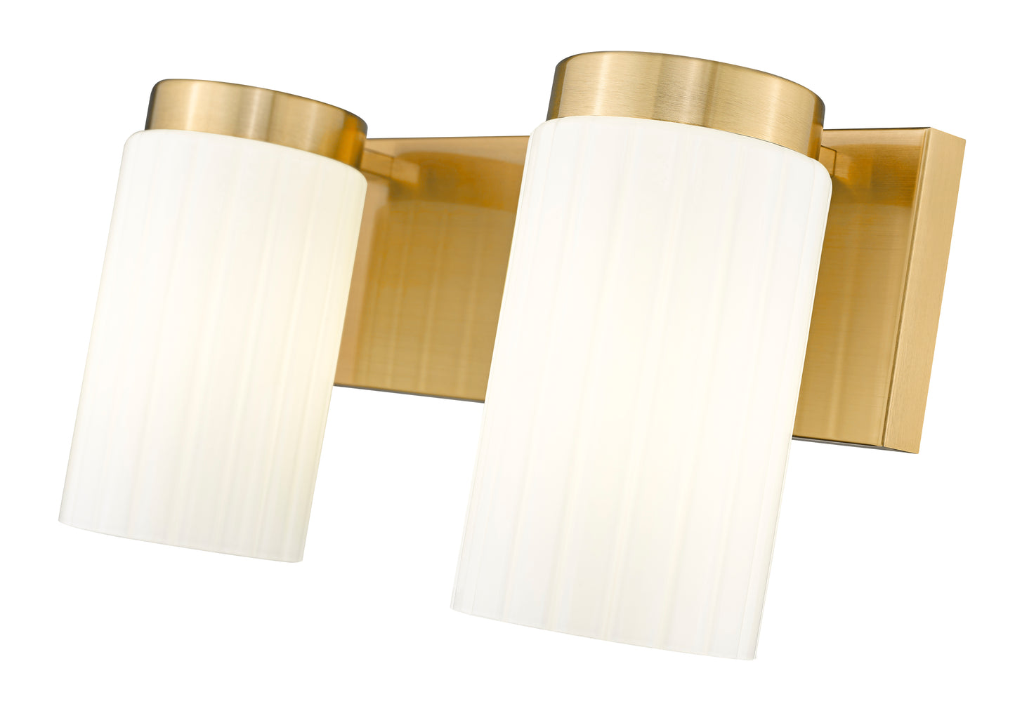 746-2V-LG - Burk 2 Light 14" Vanity - Luxe Gold