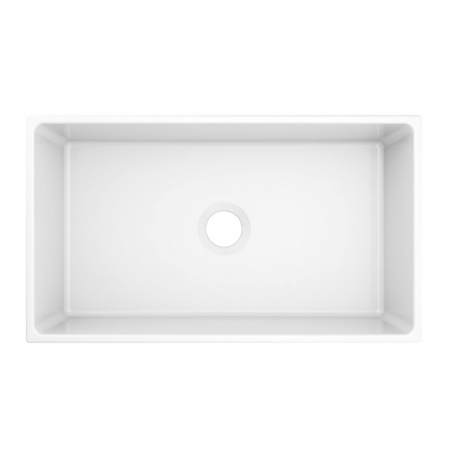 FC331910 - Host 33" Fireclay Undermount Apron Front Single Bowl Sink