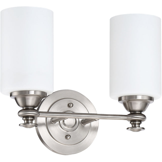 49802-BNK - Dardyn 2 Light 13.38" Wide Vanity Light - Brushed Nickel