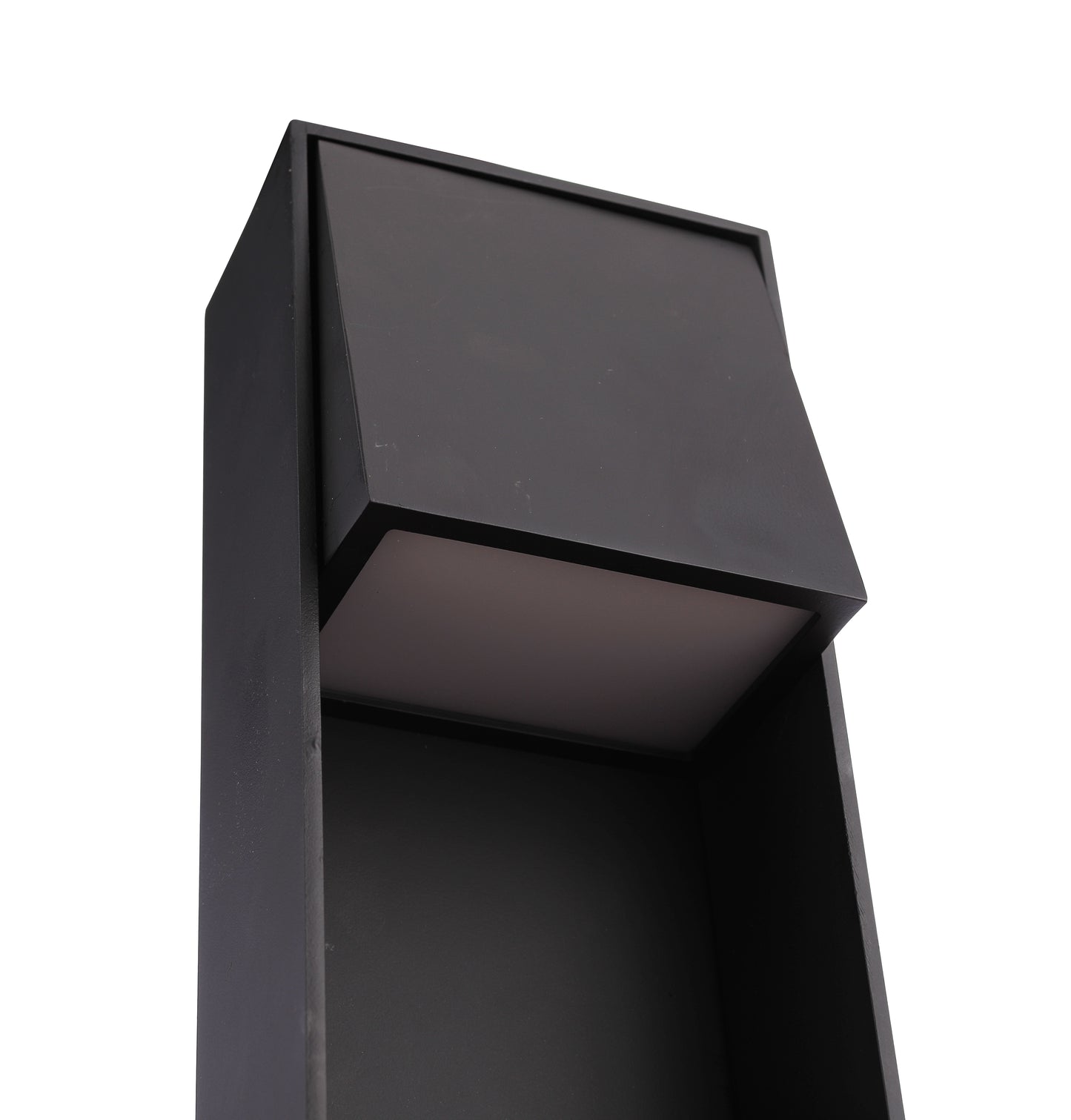 ZA6712-MN-LED - Nook 1 Light 16" High Outdoor Wall Lantern - Midnight