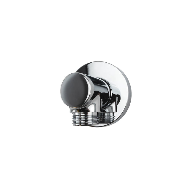 TBW01014U#CP - Wall-outlet, Round - Polished Chrome