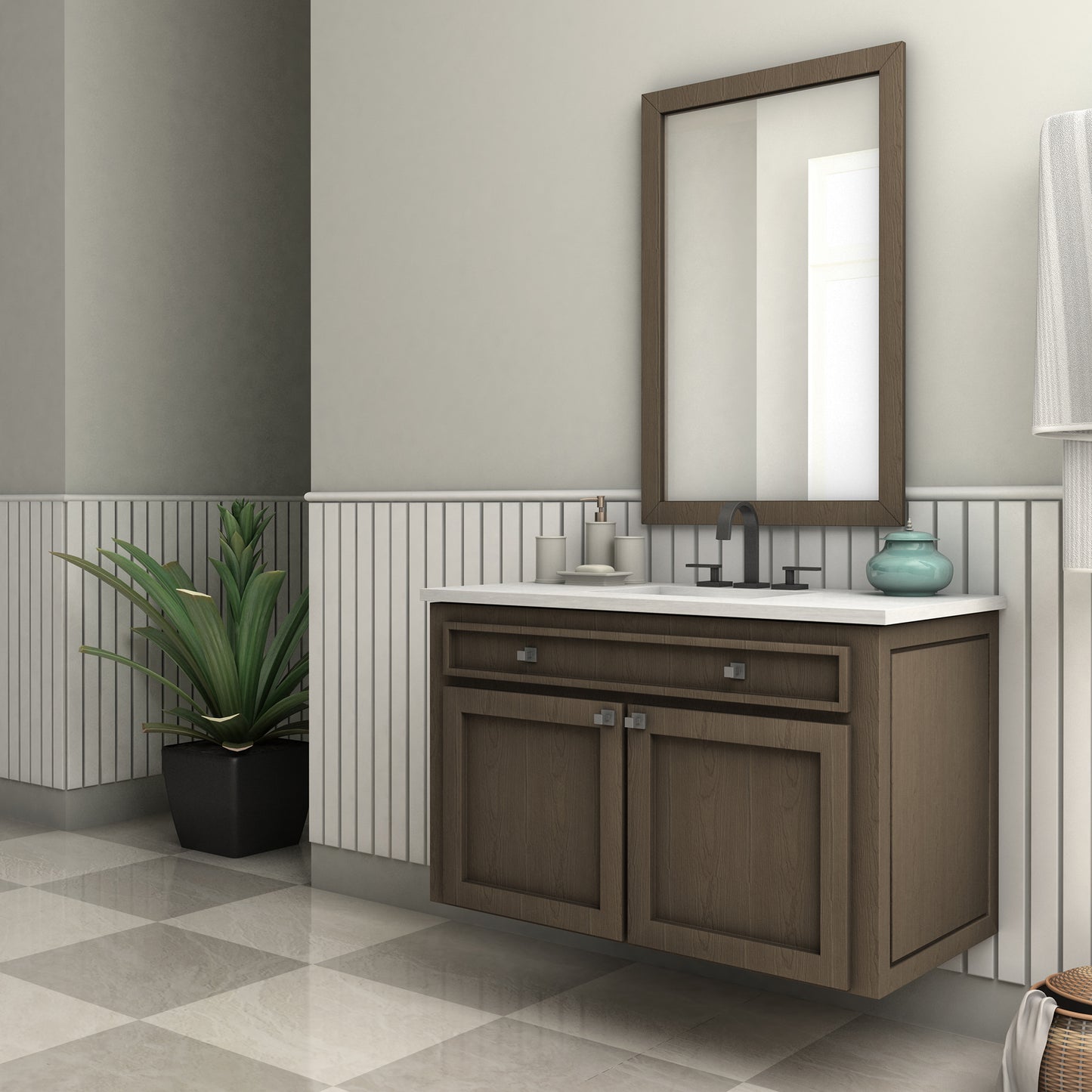 BLS-BF-MB - Bliss Bath Faucet in Matte Black