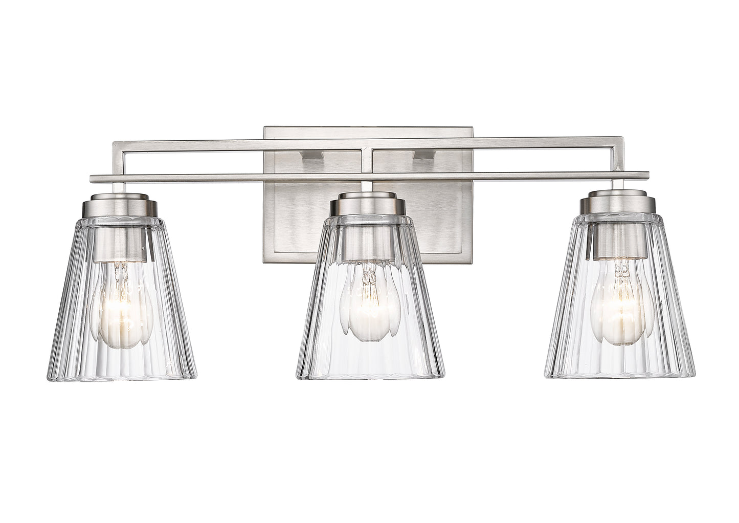 823-3V-BN - Lyna 3 Light 22" Vanity - Brushed Nickel