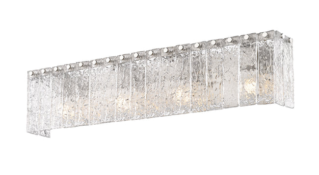 1943-4V-BN - Glacier 4 Light 31" Vanity - Brushed Nickel