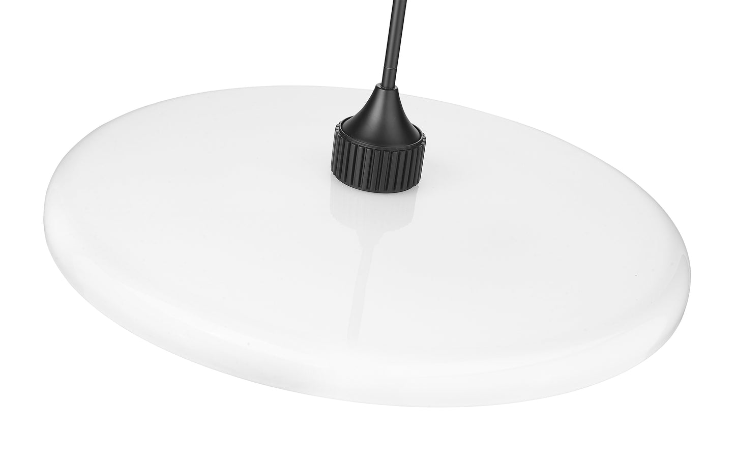 820P24-MB - Paloma 1 Light 24" Pendant - Matte Black