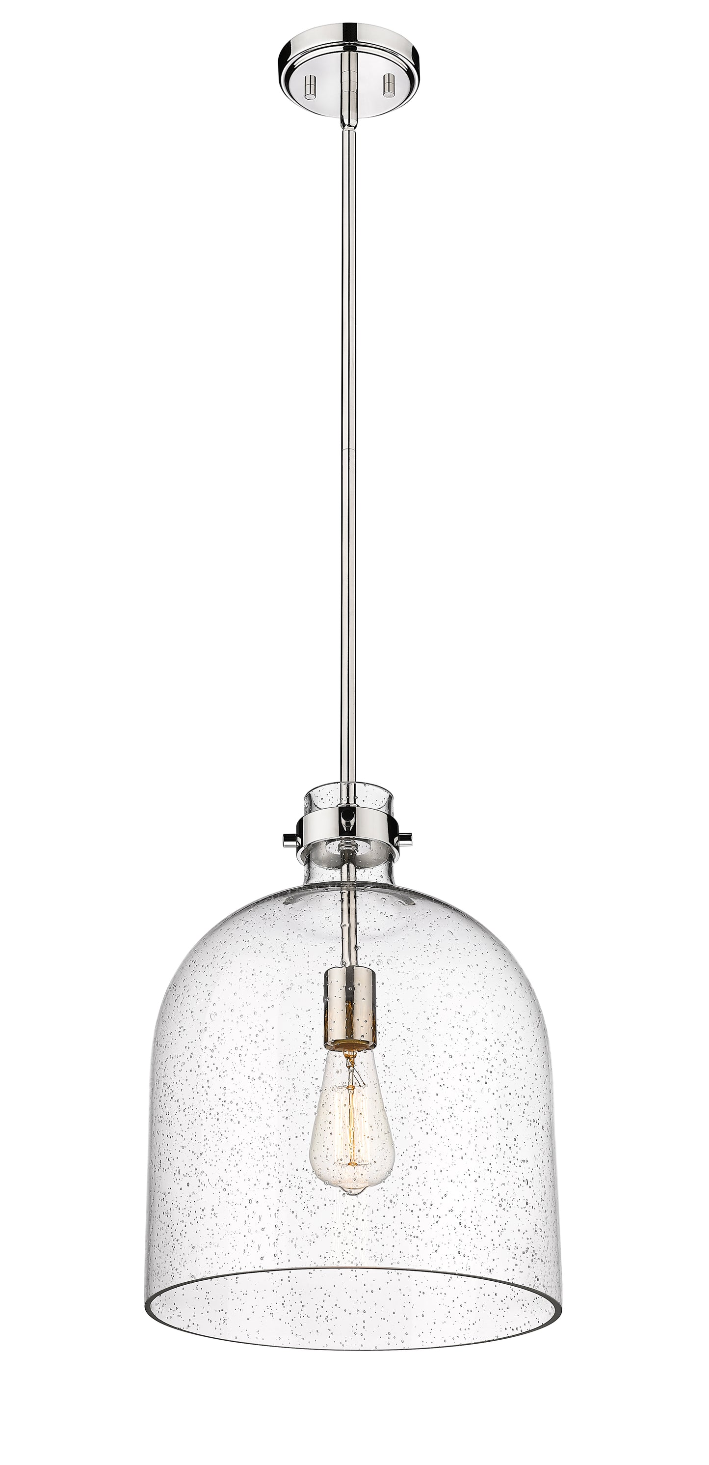 817-12PN - Pearson 1 Light 12" Pendant - Polished Nickel