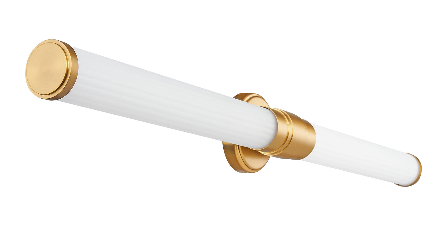 1020-40W-MGLD-LED - Warwick 1 Light 40" Vanity - Modern Gold