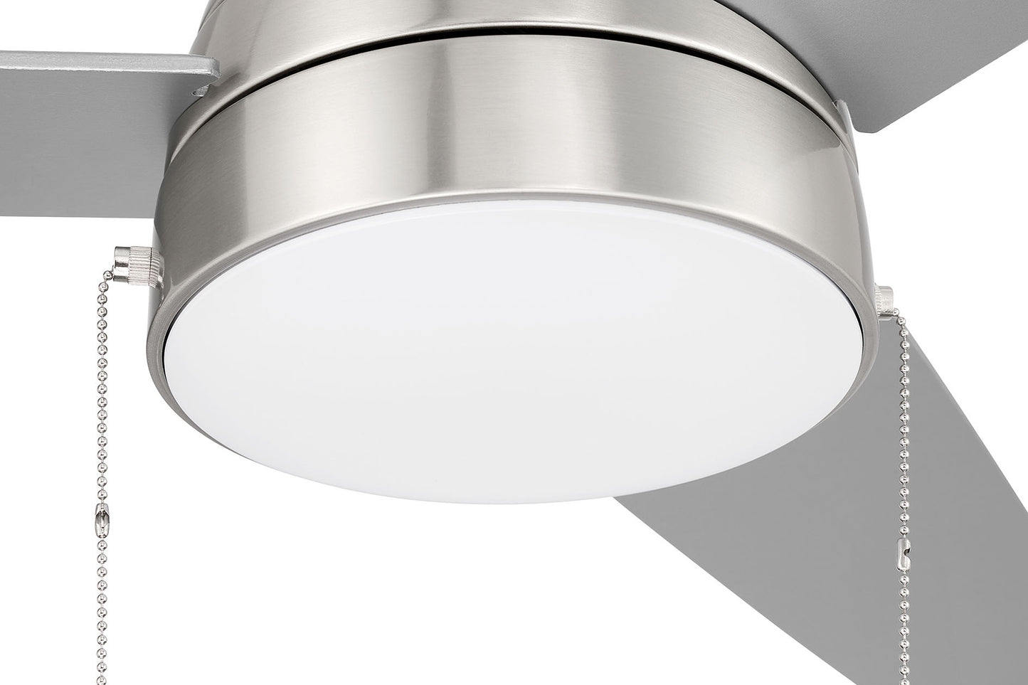 CZY52BNK3 - Cozy 52" 3-Blade Ceiling Fan 52" 3 Blade Ceiling Fan with Light Kit - Brushed Nickel