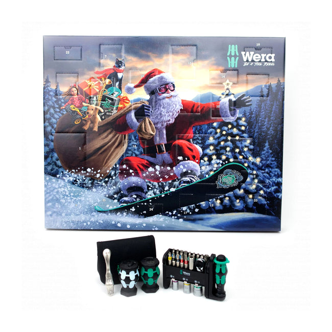 Wera 136609 Advent Calendar Tool Set