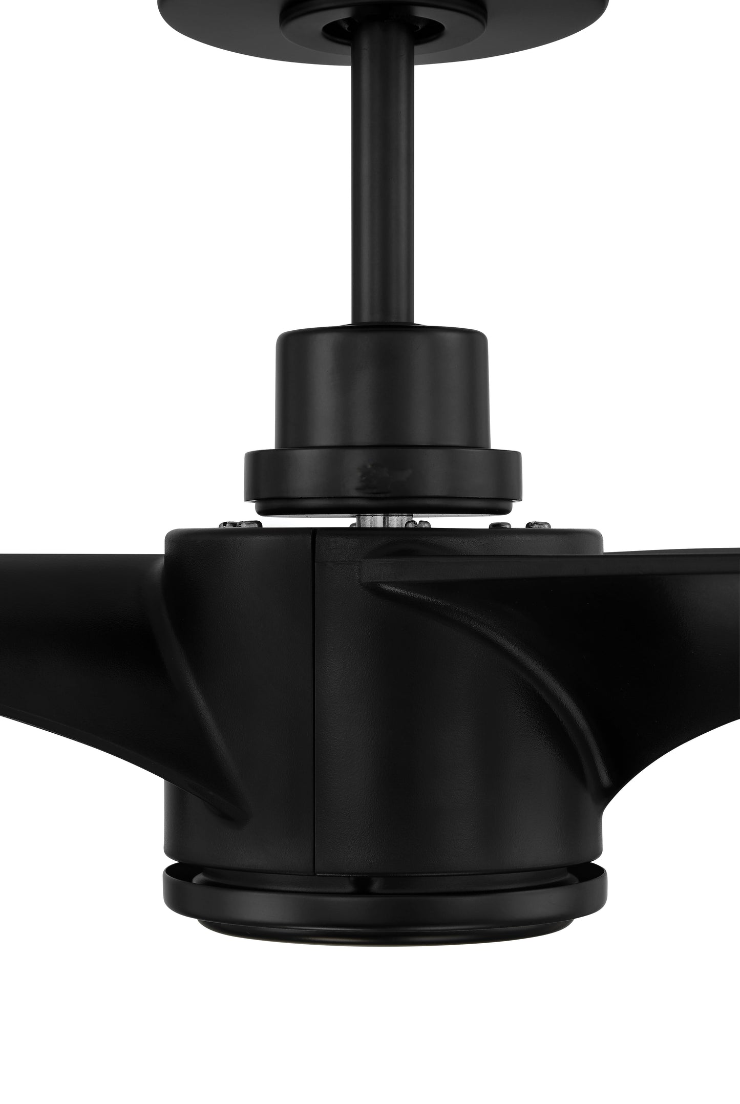PHB60FB3-NWF - Phoebe 60" Indoor/Outdoor Ceiling fan no Wifi 60" 3 Blade Indoor Outdoor Ceiling Fan with Light Kit - Flat Black