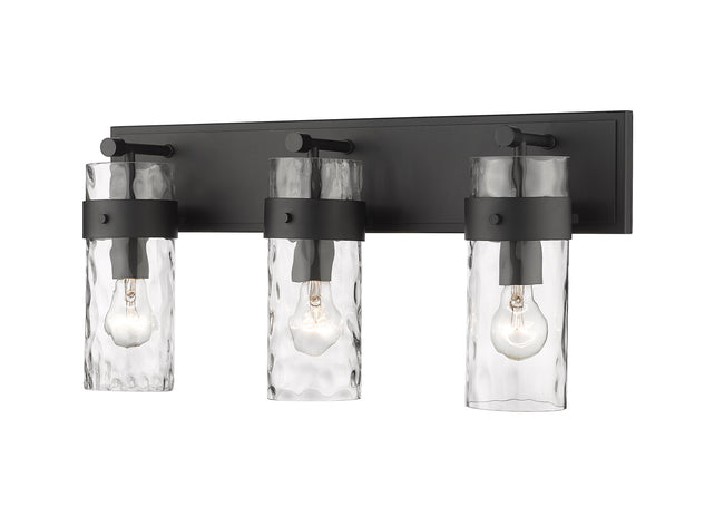 3035-3V-MB - Fontaine 3 Light 24" Vanity - Matte Black