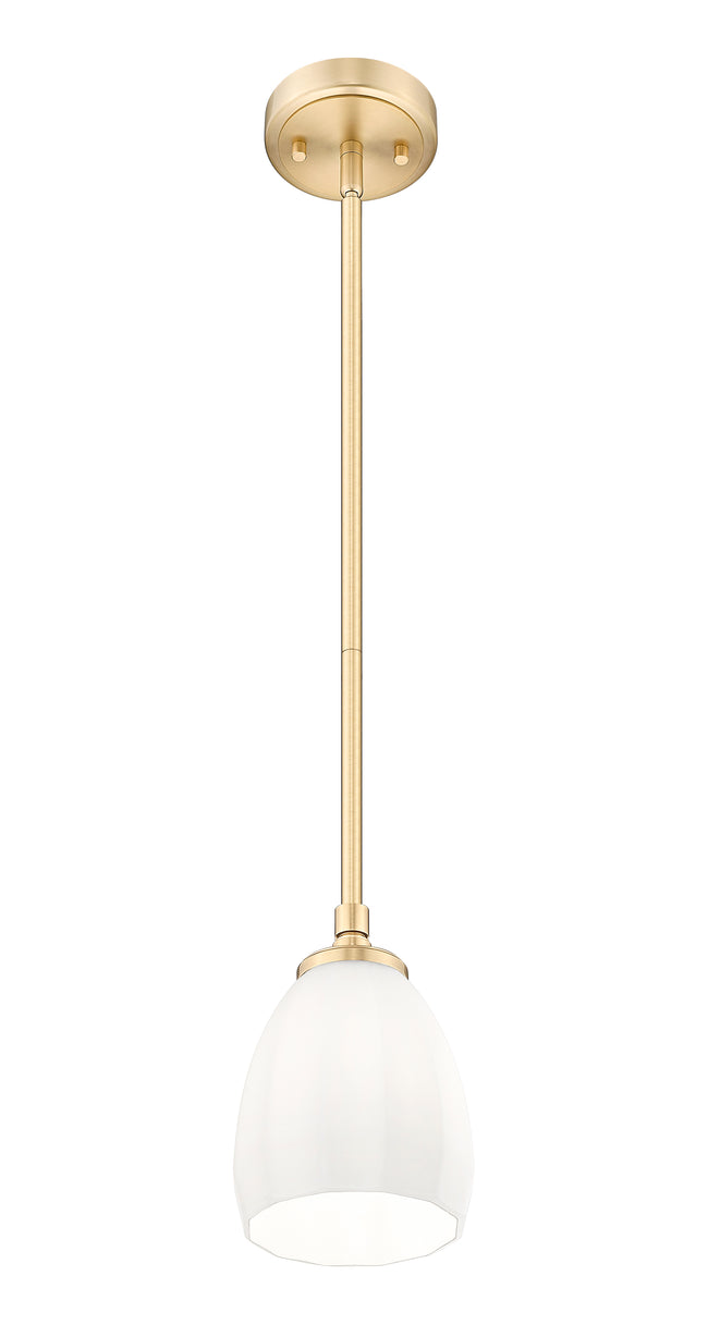 7004P5-MGLD - Oren 1 Light 6" Pendant - Modern Gold